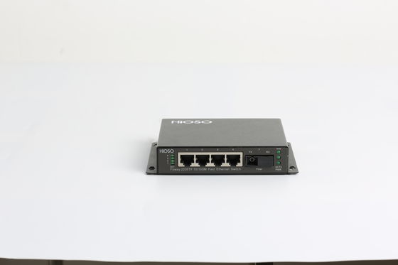4 portos RJ45 1 porto do interruptor de acesso 5 de 100M FX Uplink Port Ethernet