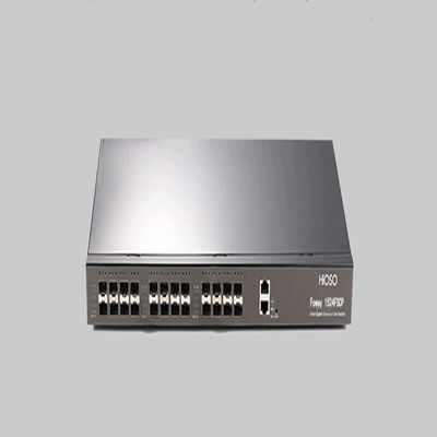 HiOSO 22 portos de 1000M SFP 2 portos do interruptor 24 da fibra de 1000M Combo Ports SFP