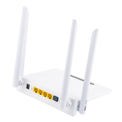 Caixa de plástico HiOSO Dual Band ONU 4GE WIFI XPON ONU para solução FTTH FTTO