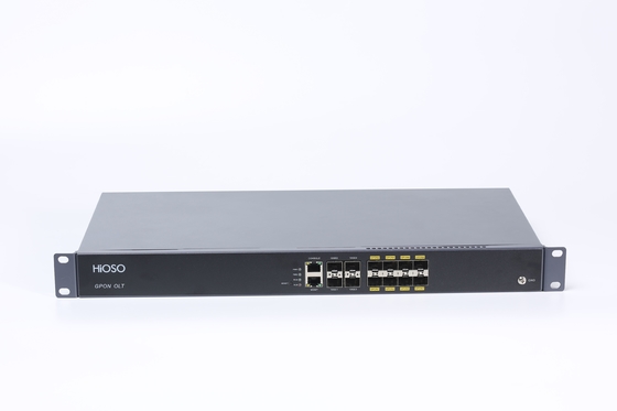 HA7308G-J 8PON GPON OLT Suporte a portas ópticas de ligação ascendente WEB SNMP CLI 4 GE/10GE SFP/SFP+(10GE