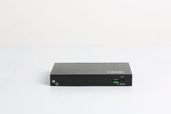 Portos da rede 8 do interruptor dos ethernet do ponto de entrada com 1 gigabit DC48V portuário combinado